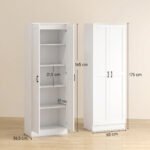 Virtuvinė spintelė 175 cm su minkštu uždarymu ir reguliuojamomis lentynomis – Paveikslėlis 3