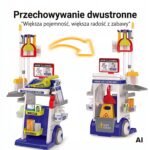 Žaislinis valymo vežimėlis su interaktyviu dulkių siurbliu ir 22 priedais – Paveikslėlis 4