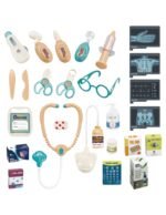 Gydytojo vežimėlis interaktyvus su EKG, garsais ir šviesomis nuo 3 metų – Paveikslėlis 10