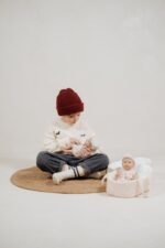 Arias lėlė kūdikėlis su rožine nešykle, 26 cm – Paveikslėlis 4