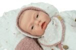 Arias silikoninė Reborn lėlė kūdikėlis, mergaitė 40 cm – Paveikslėlis 5