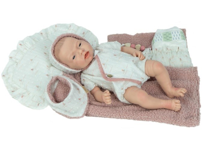 Arias silikoninė Reborn lėlė kūdikėlis Arias silikoninė Reborn lėlė kūdikėlis