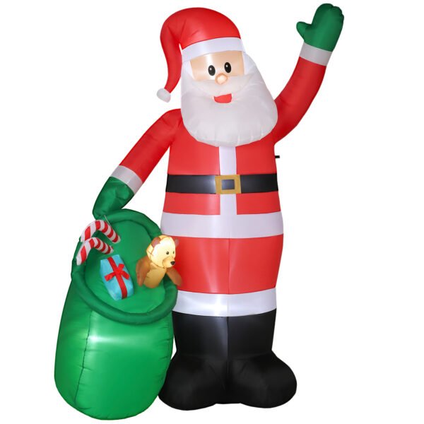 Aufblasbarer Weihnachtsmann