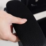 Biuro kėdė ergonominė, reguliuojamo aukščio, su atlenkiamais porankiais ir juosmens atrama – Paveikslėlis 9