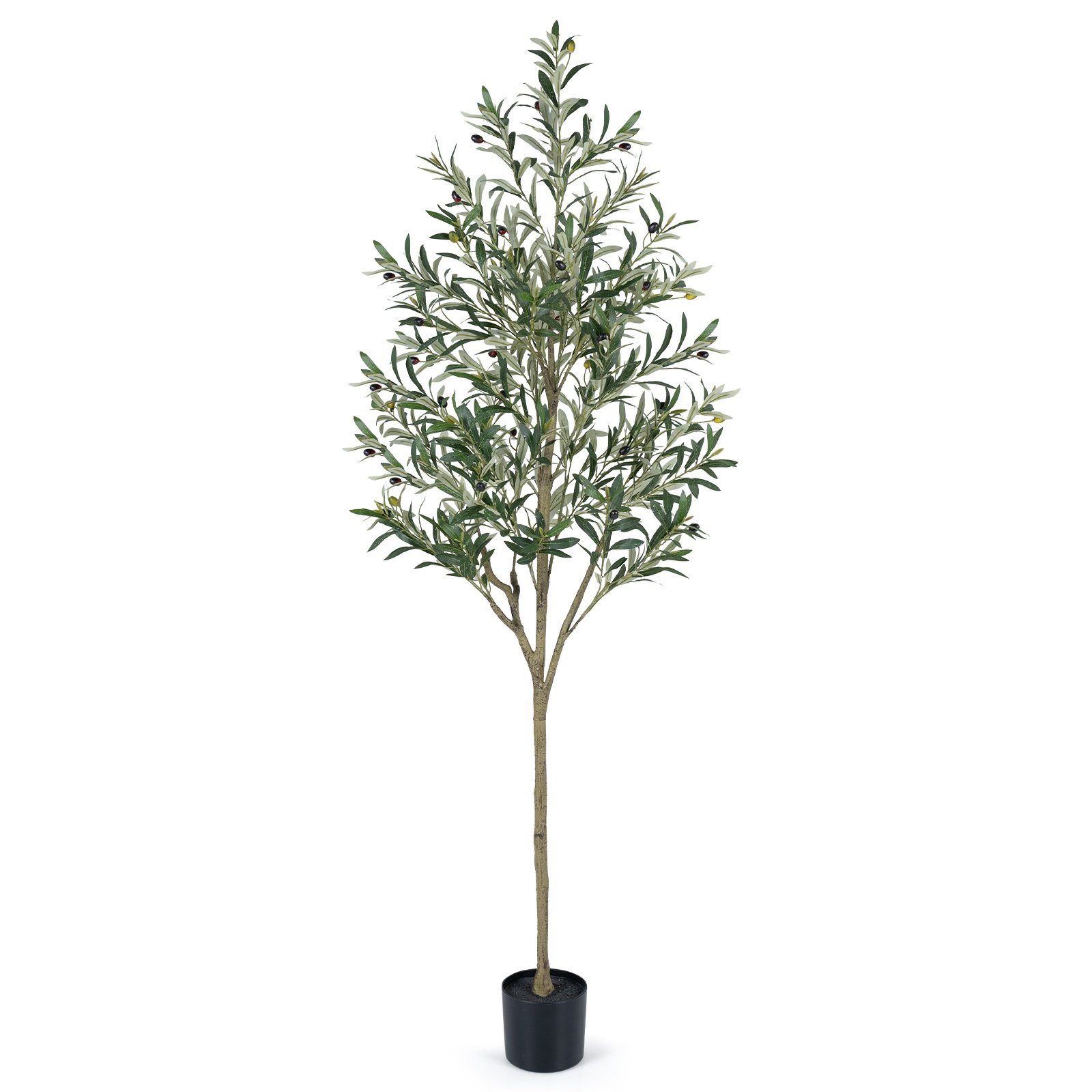 Dirbtinis alyvmedis su vaisiais 190 cm (Žalia) Dirbtinis alyvmedis su vaisiais 190 cm (Žalia)