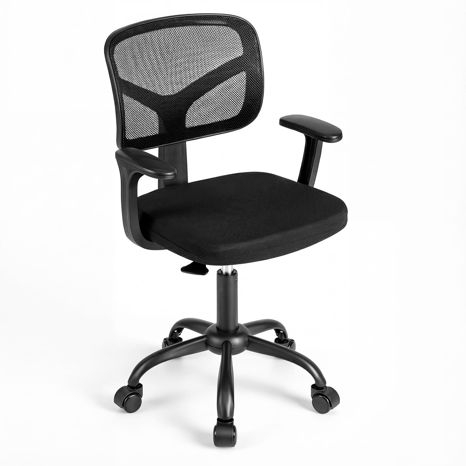 Ergonominė vaikiška rašomojo stalo kėdė su reguliuojamu aukščiu (Juoda)