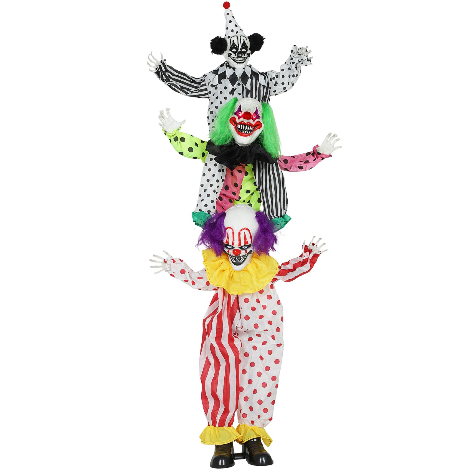 Helovino animatronika: trys sukrauti