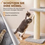 Kačių laipiojimo sienelė 5 lygių, su draskykle, platformomis ir hamaku – Paveikslėlis 7