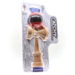 Kendama žaislas, medinis/raudonas – Paveikslėlis 4