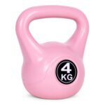 Kettlebell 4 kg rožinis treniruotėms – Paveikslėlis 3
