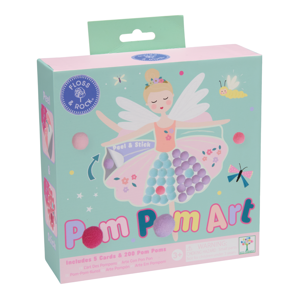 Kūrybinis rinkinys su pomponais Kūrybinis rinkinys su pomponais