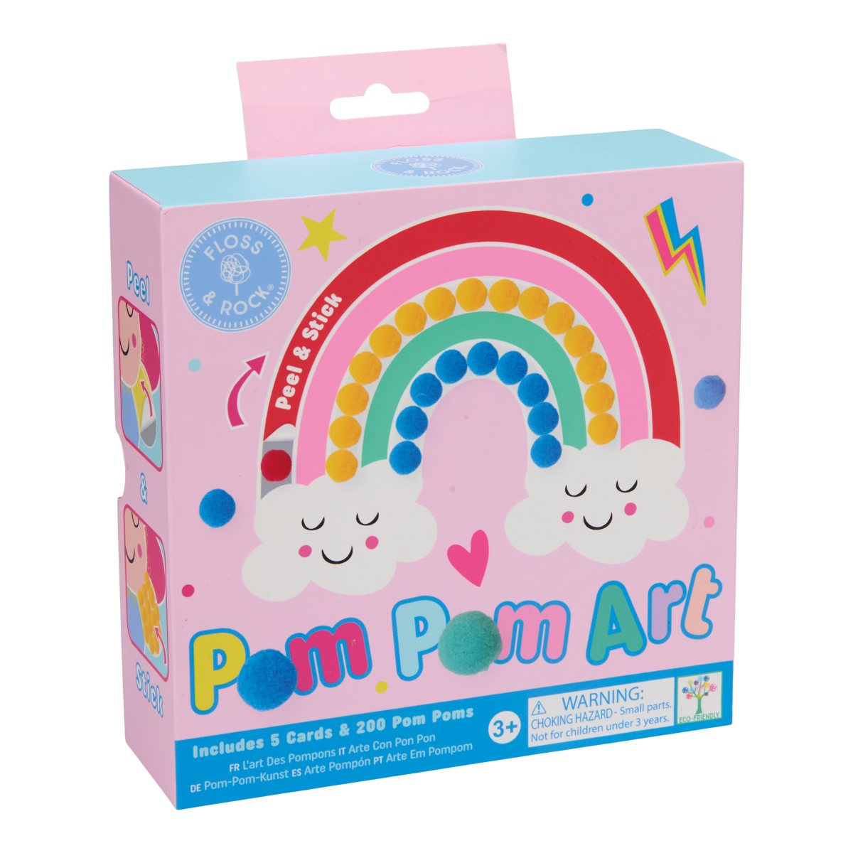 Kūrybinis rinkinys su pomponais Kūrybinis rinkinys su pomponais