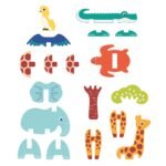 LUDI 3D dėlionė Safari – Paveikslėlis 5
