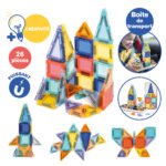 LUDI magnetinis konstruktorius Mini, kelioninis formatas – Paveikslėlis 3