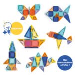 LUDI magnetinis konstruktorius Mini, kelioninis formatas – Paveikslėlis 4