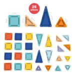 LUDI magnetinis konstruktorius Mini, kelioninis formatas – Paveikslėlis 6