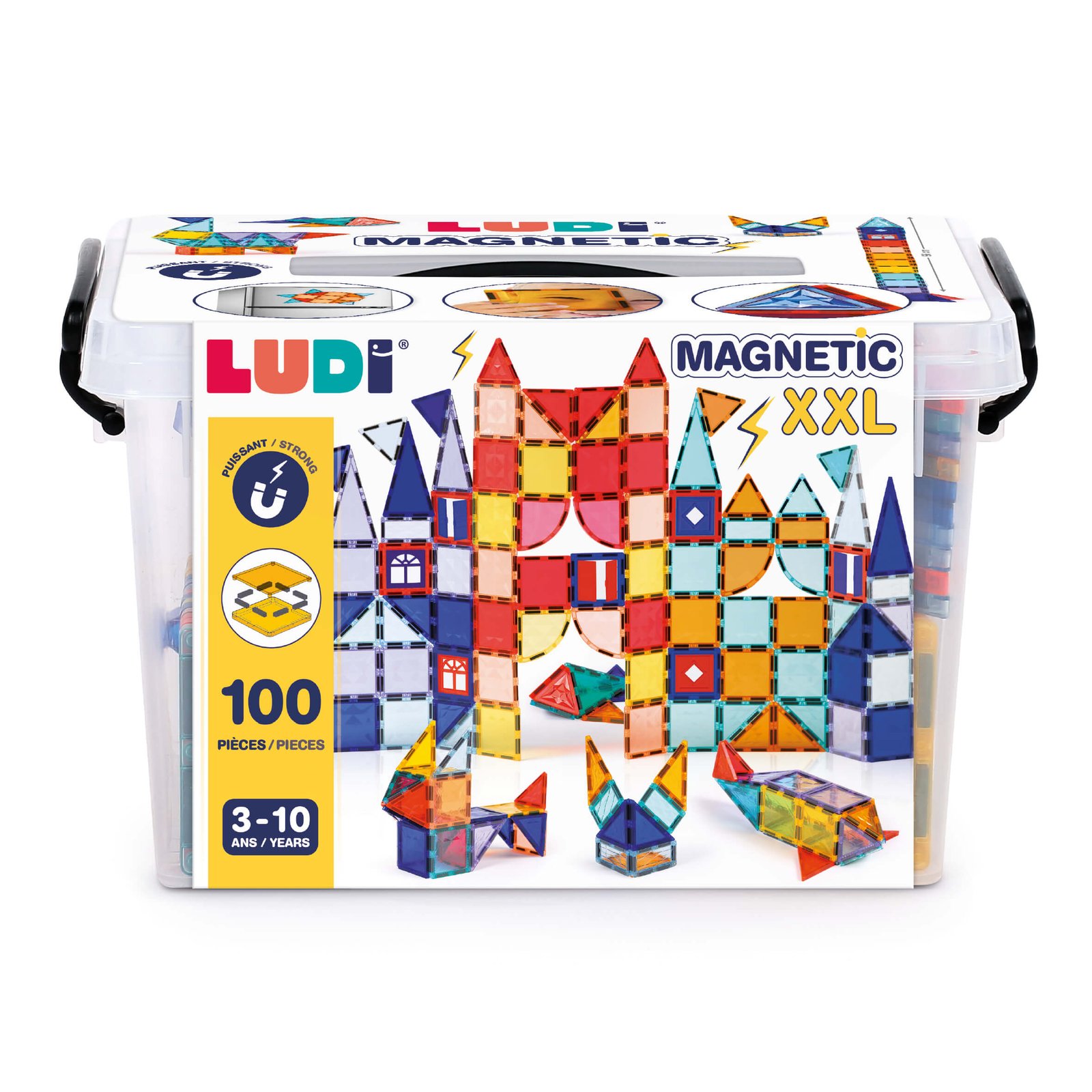 LUDI magnetinis konstruktorius XXL LUDI magnetinis konstruktorius XXL