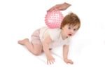 LUDI mankštos kamuolys, rožinis, 20 cm – Paveikslėlis 4