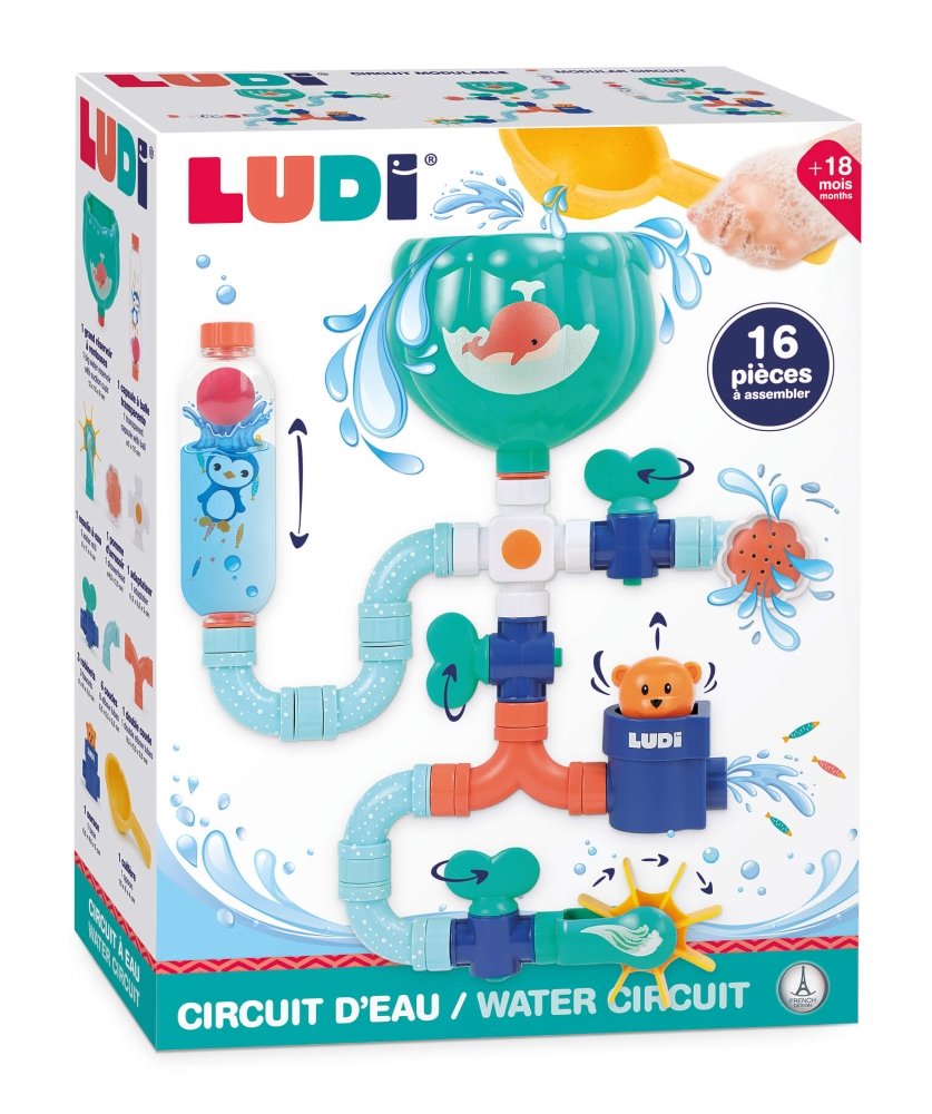 LUDI maudymosi žaislų rinkinys Jūra LUDI maudymosi žaislų rinkinys Jūra