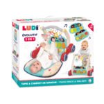 LUDI multifunkcinis kilimėlis-pianinas-vaikštynė Dramblys – Paveikslėlis 3