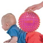 LUDI sensoriniai kamuoliukai, rožinė ir geltona, 3 vnt. – Paveikslėlis 6