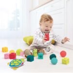 LUDI sensorinis žaidimo rinkinys, kubai/kamuoliukai – Paveikslėlis 4