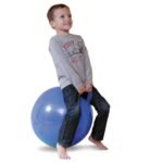LUDI šokinėjimo kamuolys, mėlynas 45 cm – Paveikslėlis 5