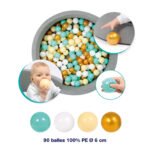 LUDI spalvoti kamuoliukai, 90 vnt. – Paveikslėlis 3
