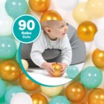 LUDI spalvoti kamuoliukai, 90 vnt. – Paveikslėlis 5