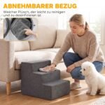 Laipteliai augintiniams, 3 pakopų, su nuimamu pliušiniu užvalkalu – Paveikslėlis 5