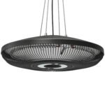 Lauko pakabinamas infraraudonųjų spindulių šildytuvas su LED