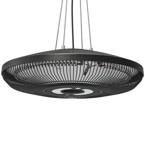 Lauko pakabinamas infraraudonųjų spindulių šildytuvas su LED