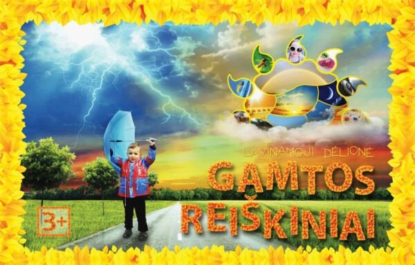 Lavinamoji dėlionė Gamtos reiškiniai