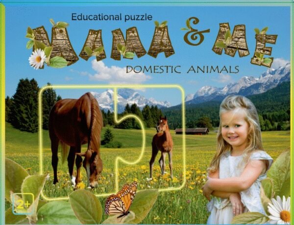 Lavinamoji dėlionė Mama ir aš