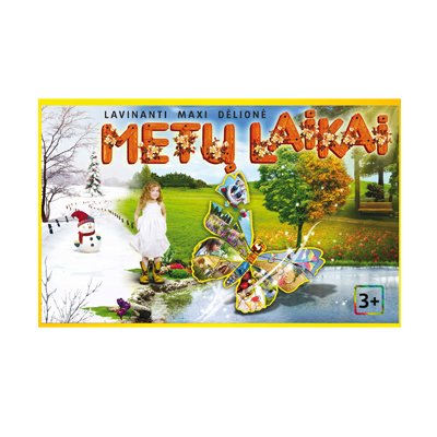 Lavinanti maxi dėlionė METŲ LAIKAI