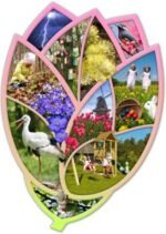 Lavinanti maxi dėlionė SEASONS (Anglų kalba), 3-6 metų vaikams – Paveikslėlis 4