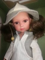 Lėlytė Carole su lininiais rūbeliais, 36 cm – Paveikslėlis 3
