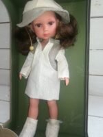 Lėlytė Carole su lininiais rūbeliais, 36 cm – Paveikslėlis 4
