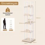 Lentyna 360° sukama erdvi su 5 atviromis pakopomis (Ąžuolo pilka) – Paveikslėlis 2