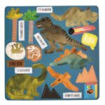 Magnetinis žaidimas, Dinozaurai 4 in 1 – Paveikslėlis 5