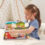 Medinė Montessori veiklos lenta su spynelėmis ir skląsčiais – Paveikslėlis 3