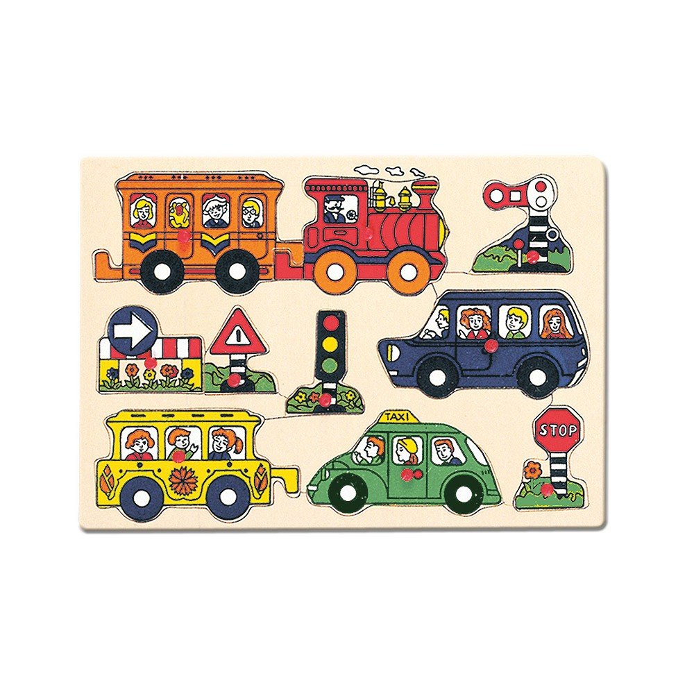 Medinė dėlionė Transportas Medinė dėlionė Transportas