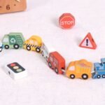 Medinis transporto priemonių vėrimo žaidimas, 13 detalių – Paveikslėlis 5