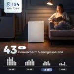 Mini šaldiklis 59 l, reguliuojama temperatūra, keičiama durų kryptis – Paveikslėlis 7