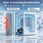Mini šaldiklis 85 l su reguliuojama temperatūra ir keičiama durų kryptimi – Paveikslėlis 5