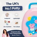 Mokomasis nešiojamas naktipuodis Peppa Pig, švelniai rausva – Paveikslėlis 3