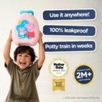 Mokomasis nešiojamas naktipuodis Peppa Pig, švelniai rausva – Paveikslėlis 5