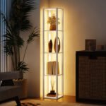 Pastatoma LED lempa su 4 lentynomis ir 3 šviesos ryškumo lygiais – Paveikslėlis 10