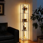 Pastatoma LED lempa su 4 lentynomis ir 3 šviesos ryškumo lygiais – Paveikslėlis 8