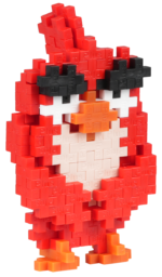 Plus Plus konstruktorius Angry Birds Raudonukas, 110 det. – Paveikslėlis 4